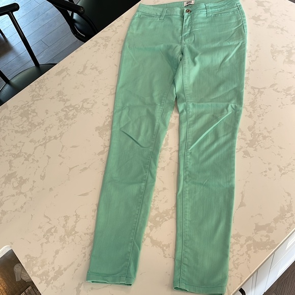 Turquoise Skinny Jeans - Picture 3 of 4